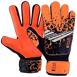 EFAH SPORTS Soccer Goalkeeper Gloves for Kids Boys Children Youth Football Goalie Gloves with Super Grip Palms