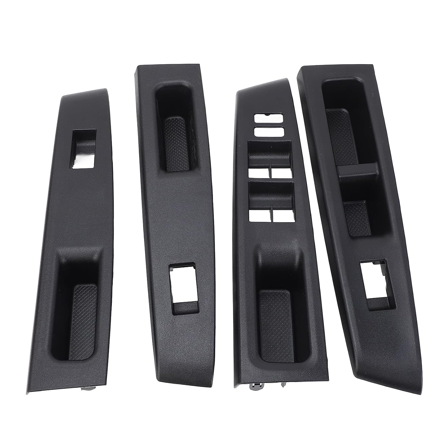 4Pcs Door Window Switch Panel: for Vitz 2010 2014, Driver Side Front Armrest Upper Base, Replaces Oe 74272 52220 C0