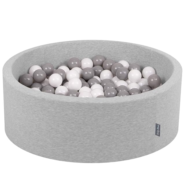 KiddyMoon Piscina de Bolas ∅ 7Cm para Ninos Hecha en la UE