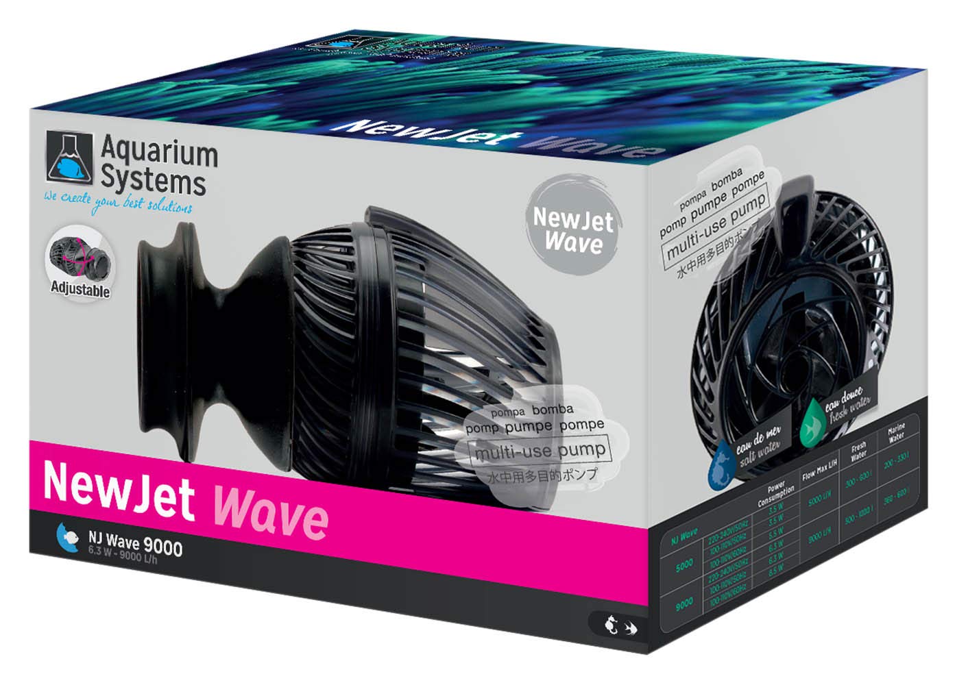 Aquarium Systems New-Jet Wave 9000 Water Pumps for Aquariums