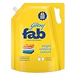 Godrej Fab Liquid Detergent Refill Pouch for Machine – 4 L