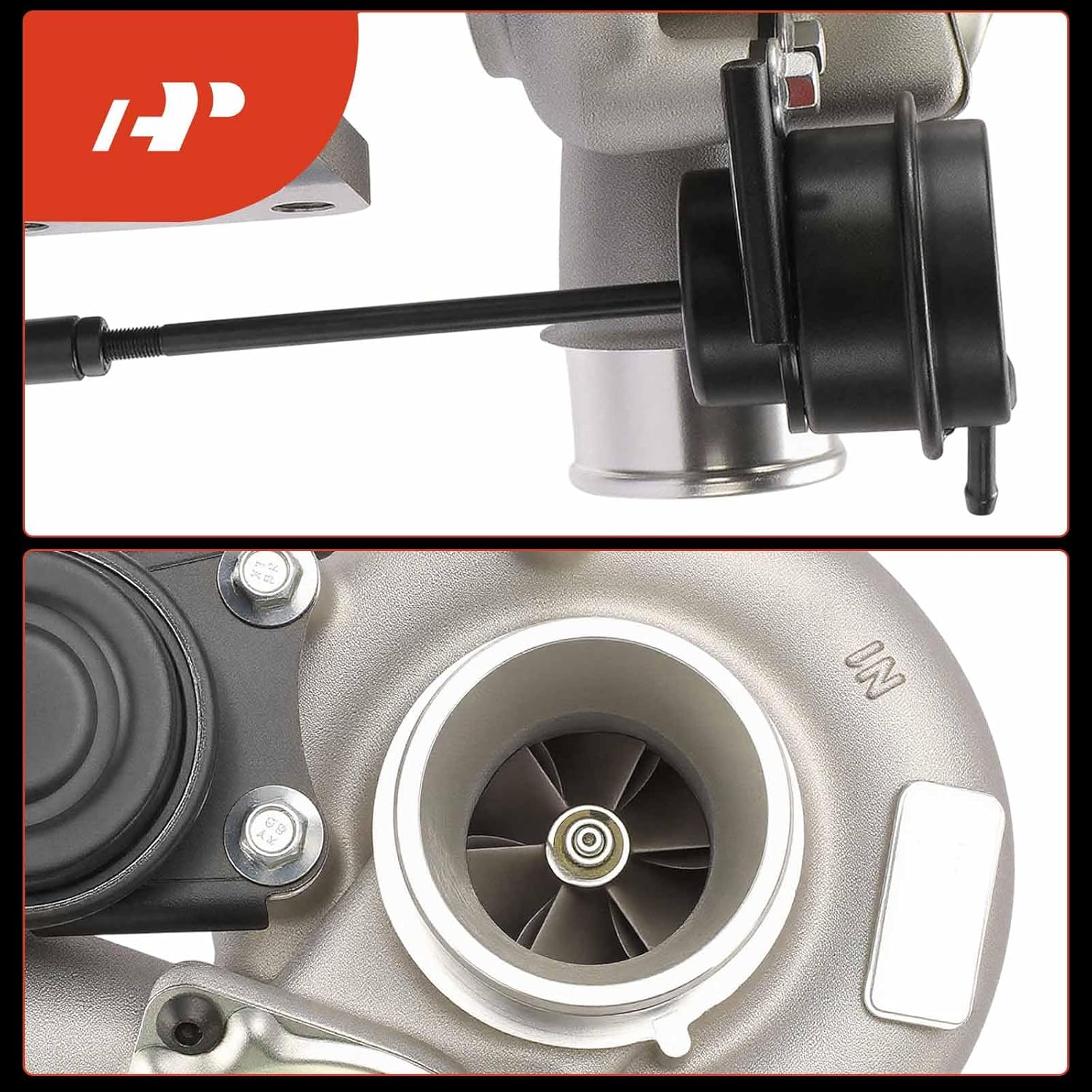 A-Premium TD04L Complete Turbocharger Turbo Kit with Gasket Compatible with Hyundai Models - Genesis Coupe 2010 2011 2012 2.0L