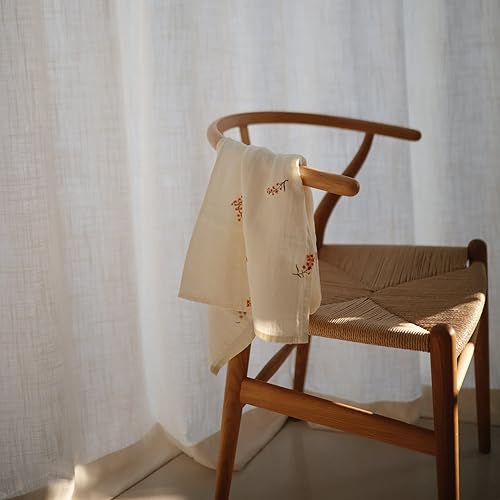 Miniatura 4 de mushie Paños de muselina para bebé, 100% algodón orgánico, 23.5 x 23.5 pulgadas (flores), paquete de 3 unidades