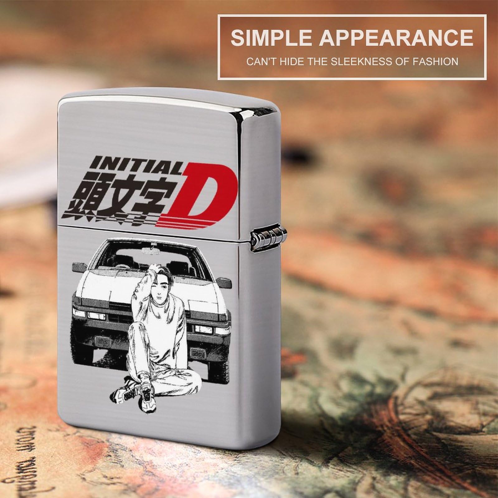Amazon.co.jp: ライターケース 頭文字d イニシャル D ZIPPO ジッポー