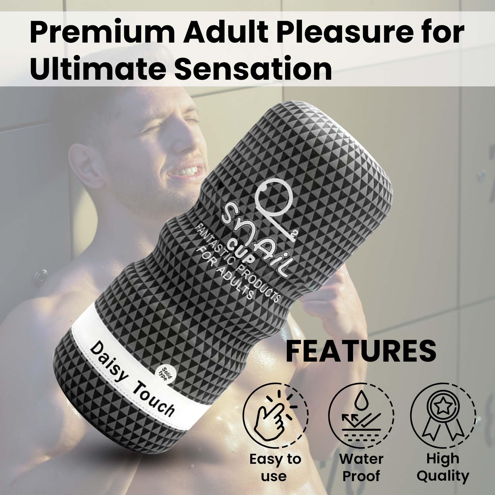 thrusting rotating male masturbator KAMAHOUSE SNAIL CUP MALE MASTURBATOR REALISTIC POCKET PUSSY STROKER VAGINA  ORAL ANAL ADULT SEX TOY