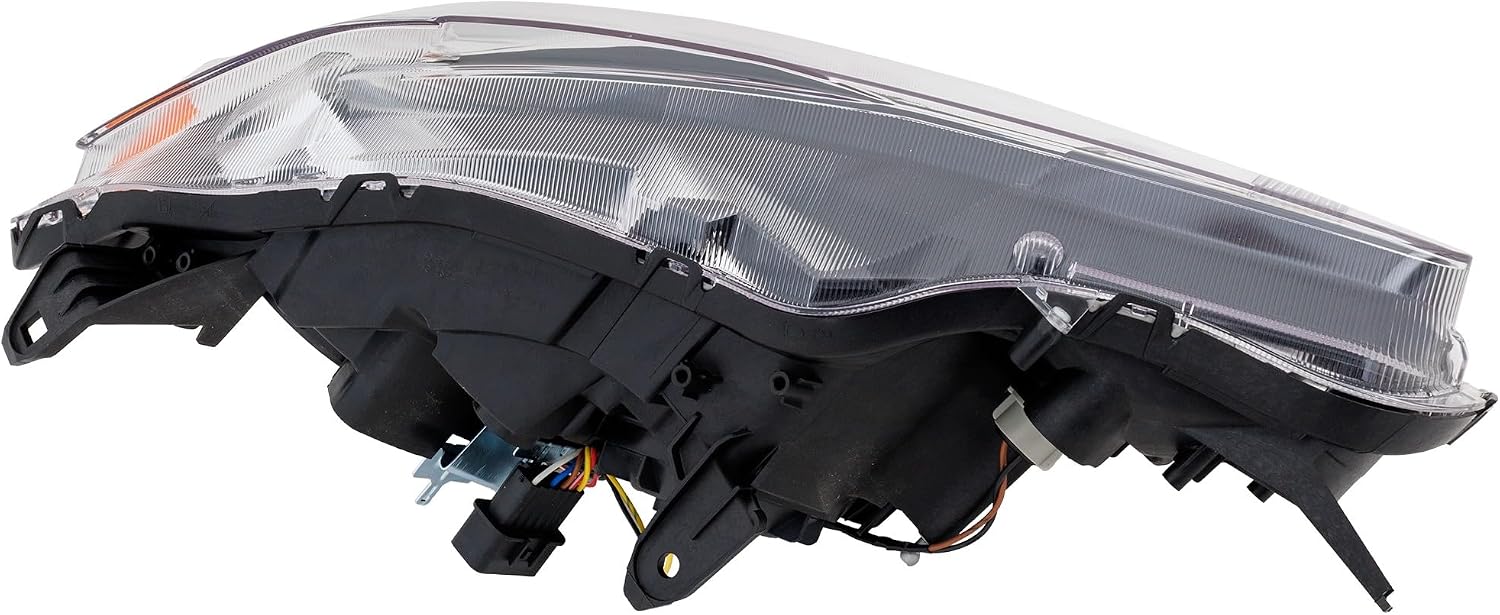 Compatible with 08-14 Lancer Evolution Front Halogen Headlight Headlamp Head Light Lamp with Bulb Left Driver Side