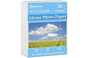 Glossy Photo Paper 8.5 x 11 Inkjet | Print Vibrant Photos at Home