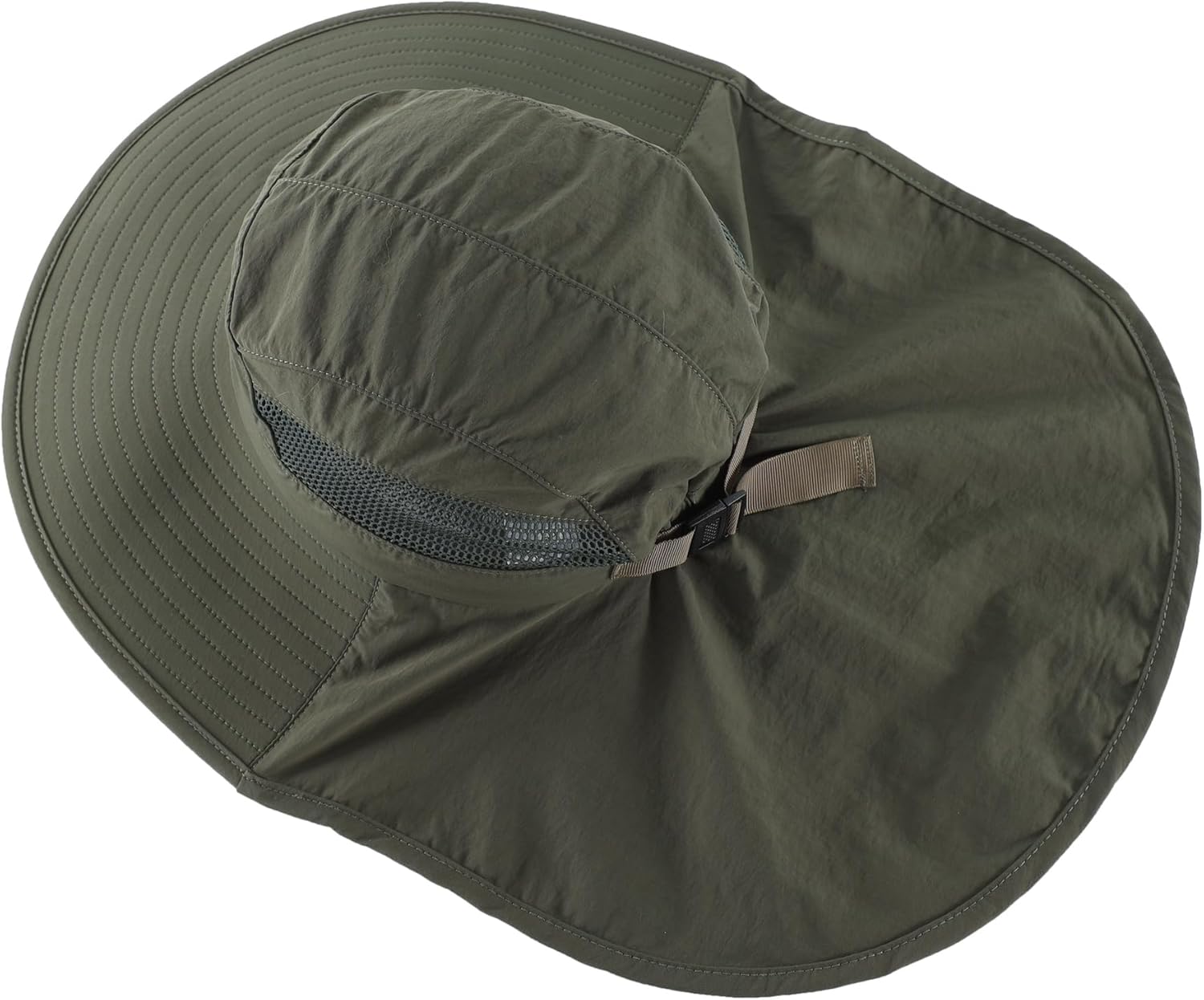 Home Prefer UPF50 Wide Brim Kids Sun Hat Neck Flap Boys Girls Sun Protection Hat for Beach Fishing - Image 7