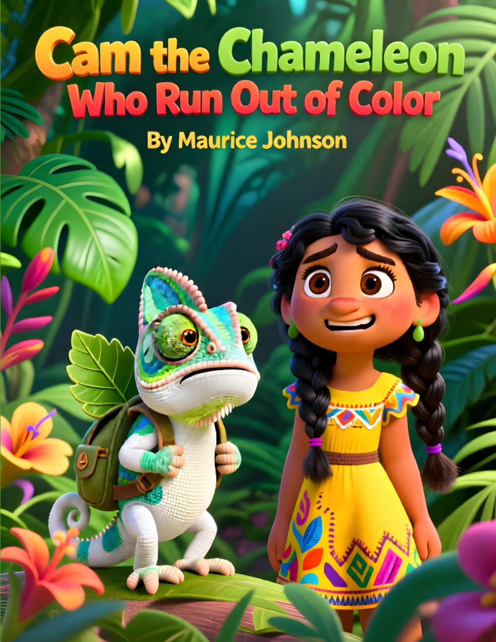 Cam the Chameleon Who Ran Out of Color