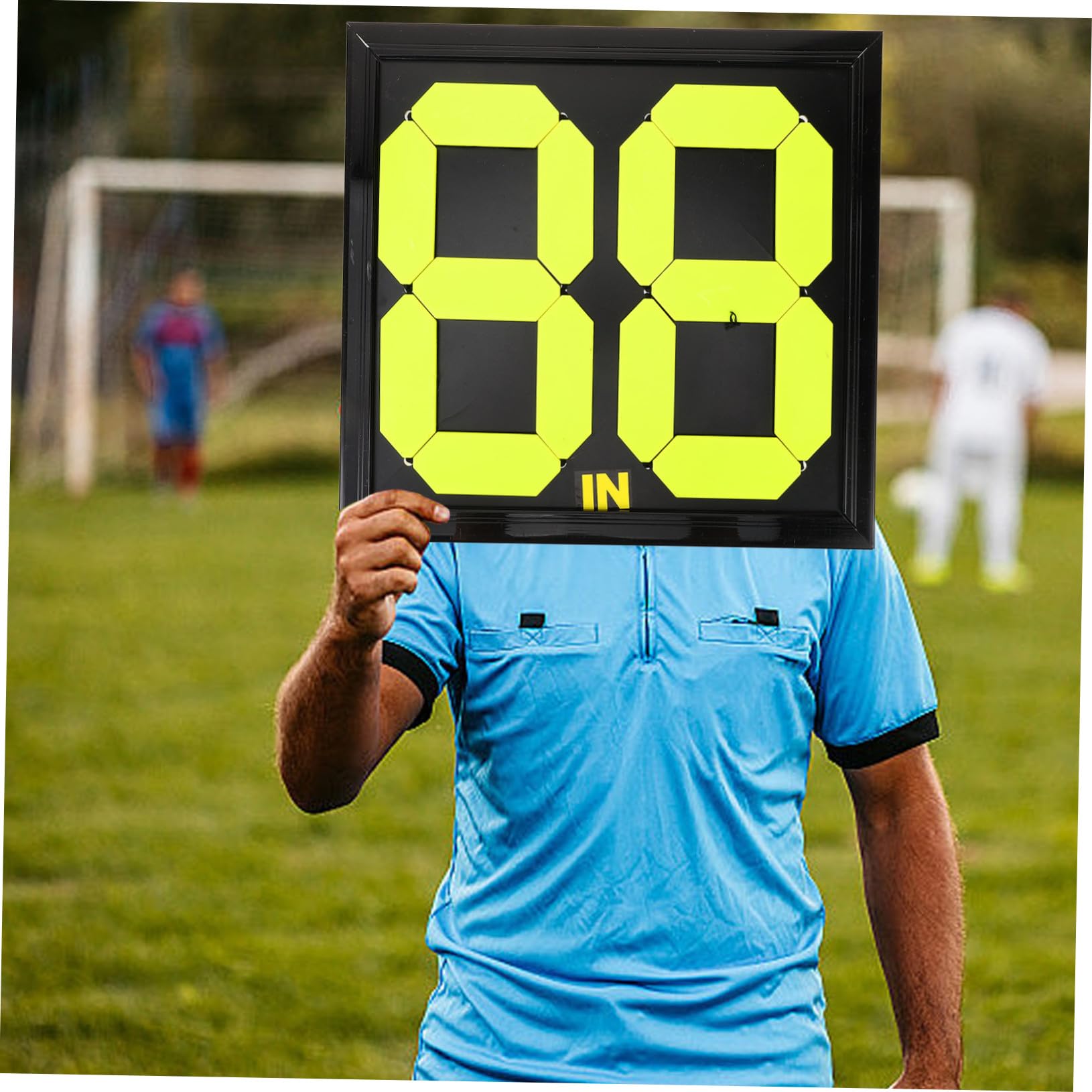 Cartellone Cambi Calcio Manuale per Arbitri, Tabellone Sostituzione | Pp, Attrezzatura per Partite di Calcio, Supporto per Sostituzioni Calcio in Gara