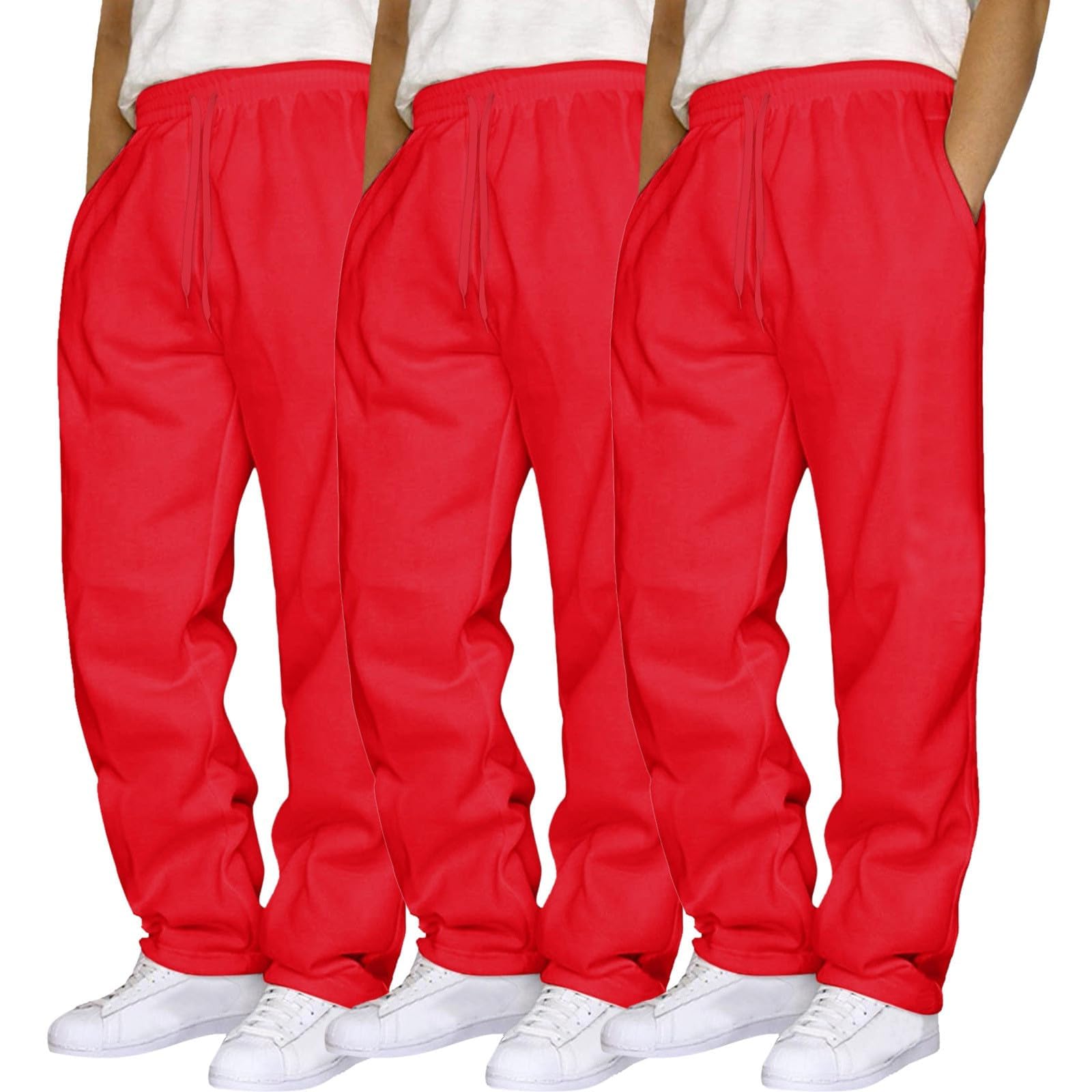 Pantalón Chandal Hombre Verano Pantalón Largo Deportivo Hombre Pantalon Chandal Verano Ligeros Cintura Elástica con Cordón con Bolsillos Pantalones De Yoga Pantalones De Casa Ocio