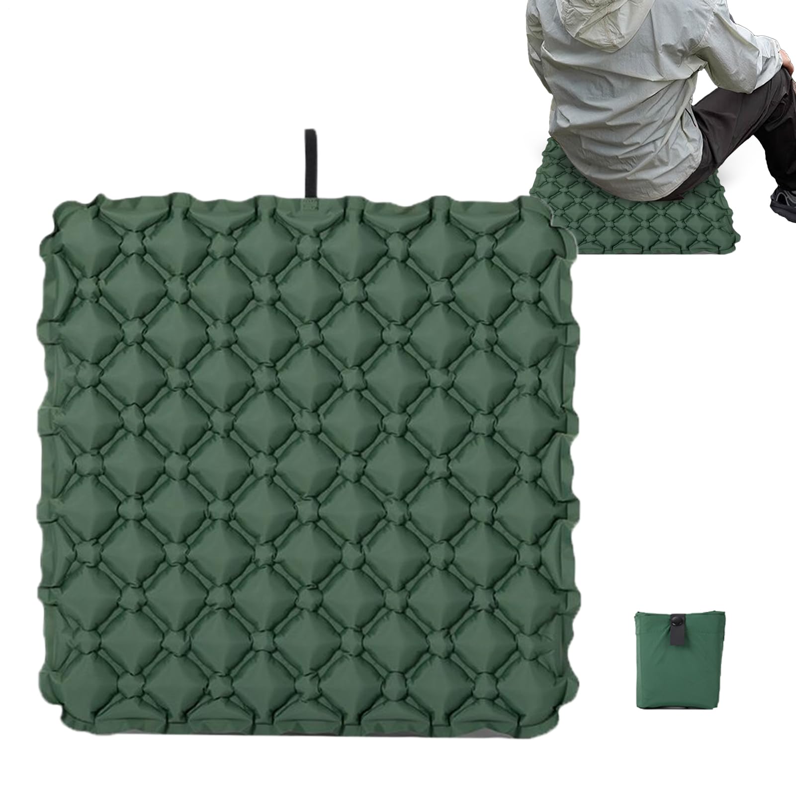 Coussin siège air portable pour conducteur de véhicule et voyage en avion
