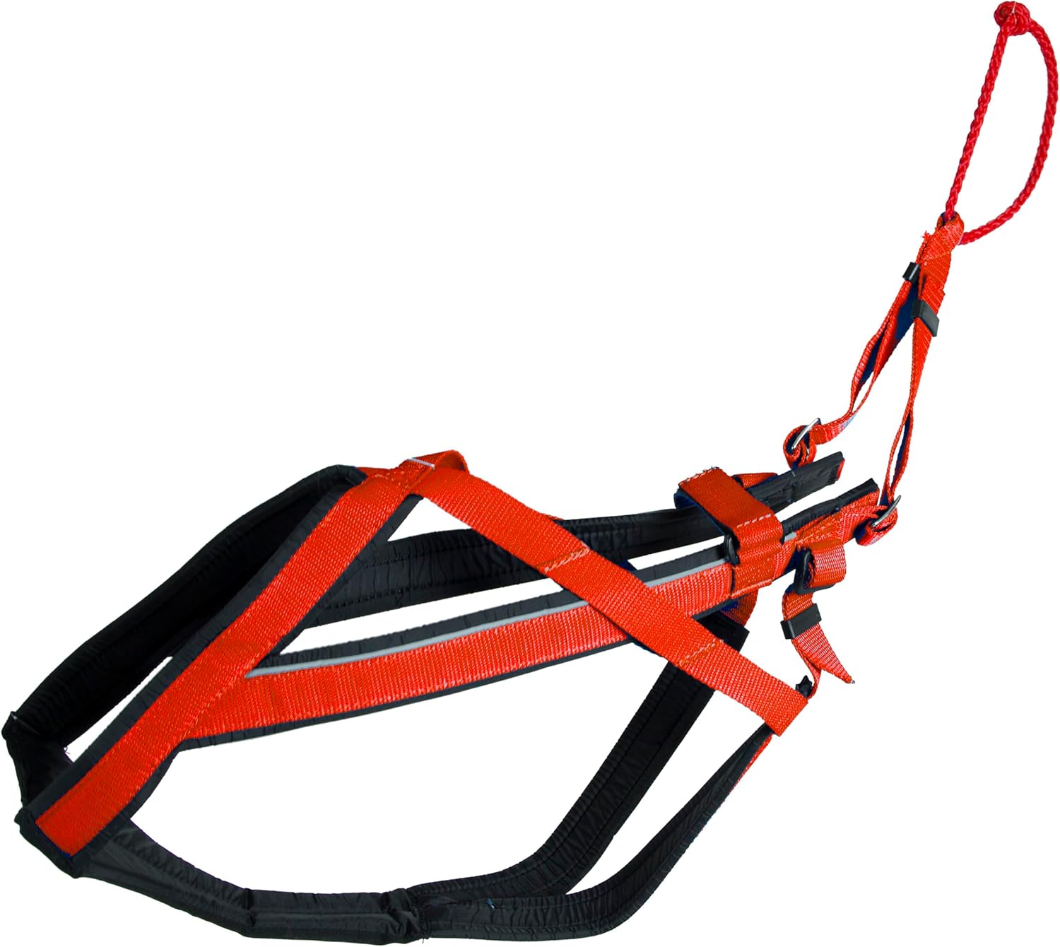 Neewa Adjustable Racing Harness (X-Large, Black) - Ideal for Dog Pull with Bike, Skateboard, Rollerblade, Cart, Canicross