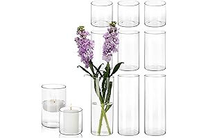 CUCUMI Cylinder Candle Holders: Enhance Your Decor with Elegance