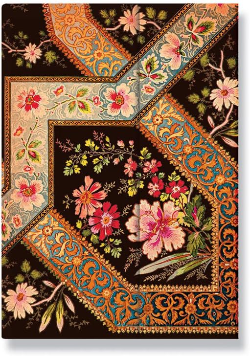 Paperblanks Midi Ebony Filigree Floral Address Book