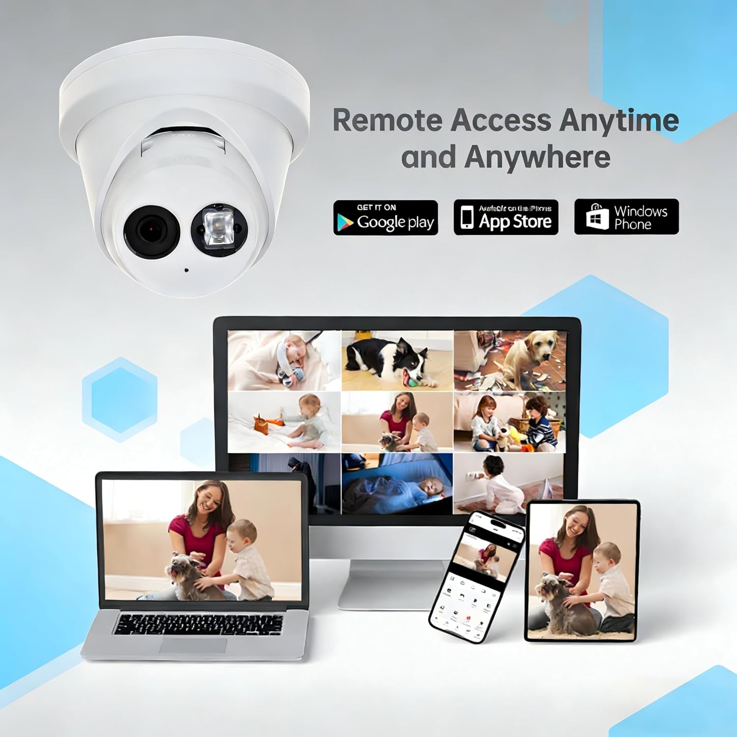 DS-2CD2343G2-I 4MP AcuSense Fixed Turret Dome POE IP Camera, Human & Vehicle Detection, 2.8mm Wide Angle Lens, 100ft IR Distance, 120dB True WDR, IP67 Outdoor, H.256+, Compatible with Ⲏіk-Connect