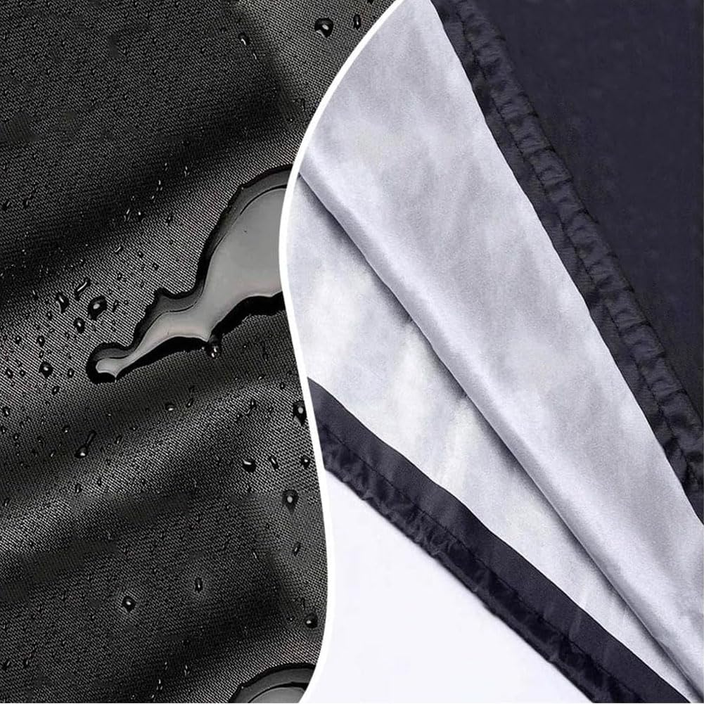 210D Patio Umbrella Parasol Cover Waterproof Outdoor Anti-uv Protective Cover for Garden Beach Umbrellas Large Cantilever Umbrella Covers, 280X30/81/45CM