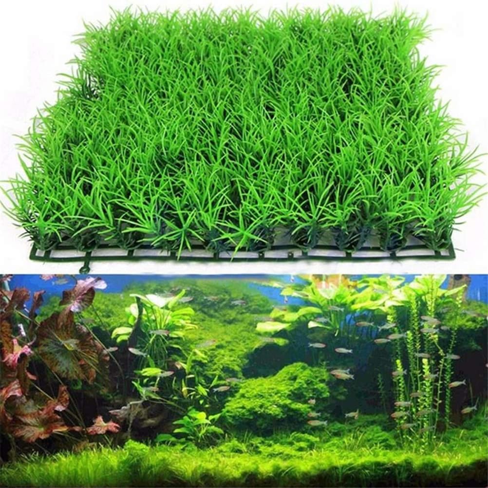 Aquarium Decoration Water Plastic Green Grass Plant Lawn Aquarium Fish Tank Fish Tank Decoration