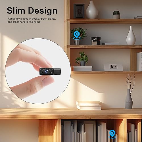 Miniatura 5 de Mini cámara oculta con visión nocturna  Cámara espía WiFi Ultra HD, visión remota, control de aplicación de teléfono de detección de movimiento y