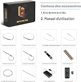 Kit d'éclairage à distance compatible avec Lego Nike Dunk x L'EGO Set 43008 (pas de modèle), kit d'éclairage LED compatible avec Lego 43008 Nike Dunk x Set de jouets créatifs - 6