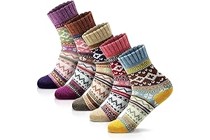Nice Gifts for Women: Warm and Cozy Crew Socks