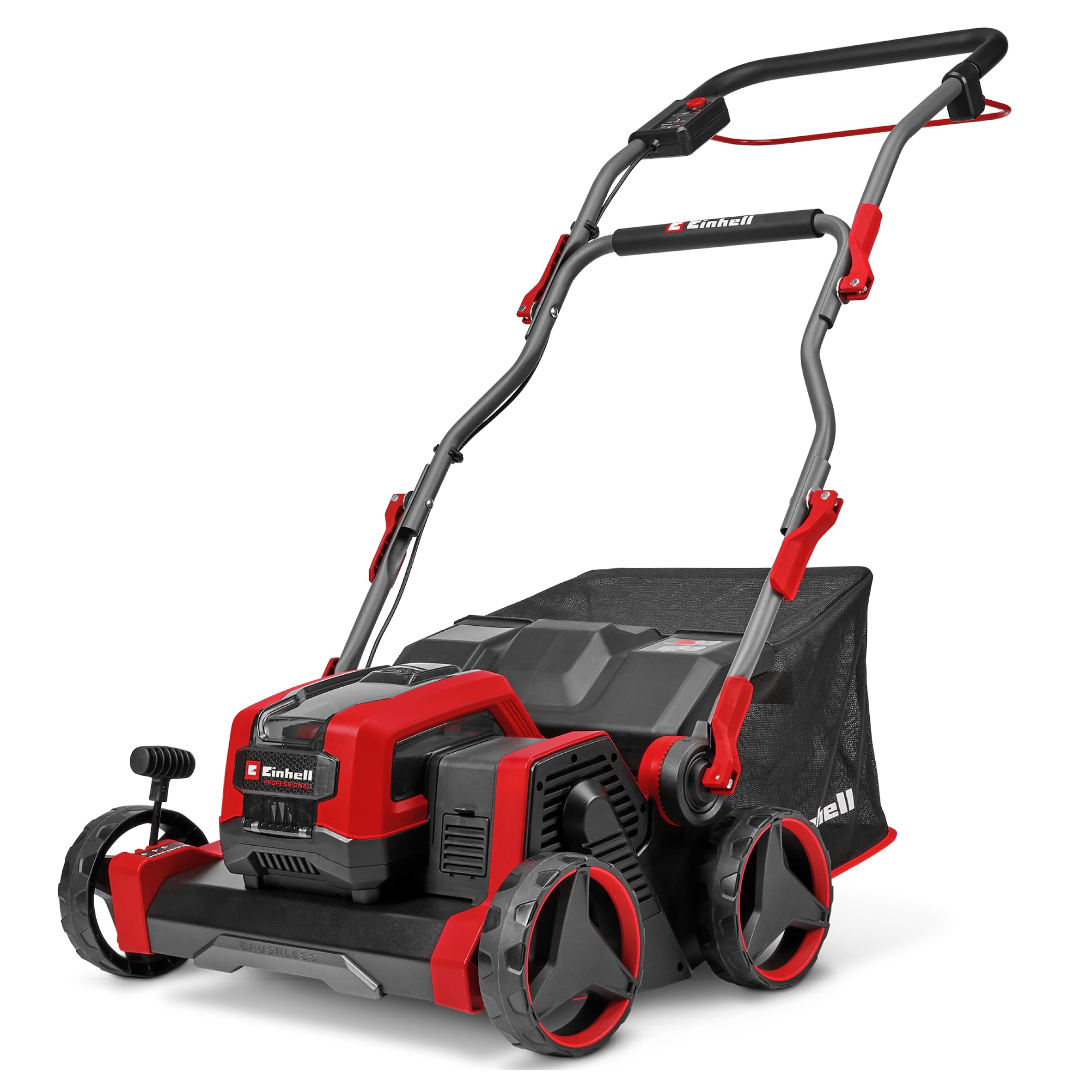 Einhell Professional GP-SA 36/40 Li BL-Solo, arieggiatore-scarificatore (36 V, lunghezza di taglio 40 cm, Brushless, profondità di esercizio regolabile fino a 1100 m², batteria e accessori esclusi)