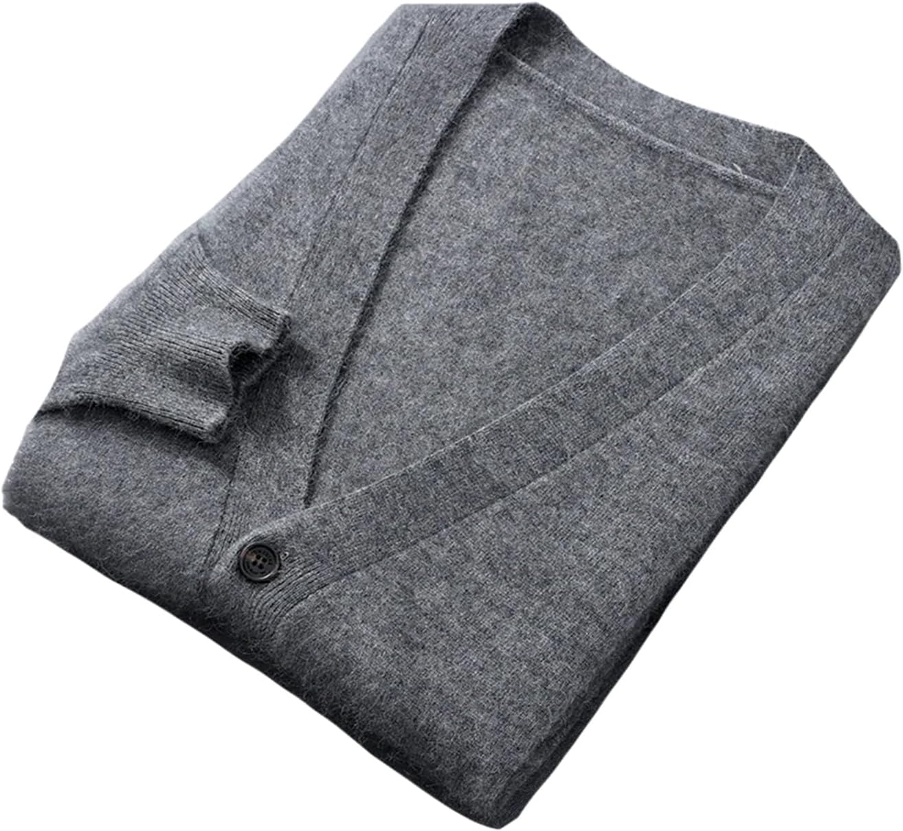 Men's Wool Cardigan Sweater Pullover Long Sleeved Winter Warm Fashion Knit Top