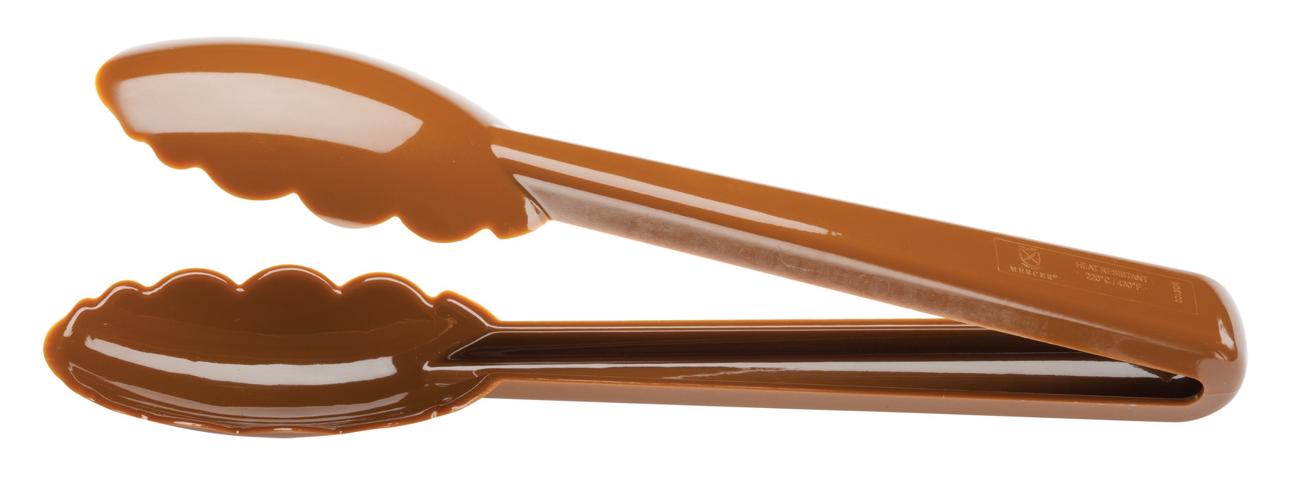 Mercer Culinary Utility Tongs, Nylon, Brown, 23 x 4.3 x 9.1 cm
