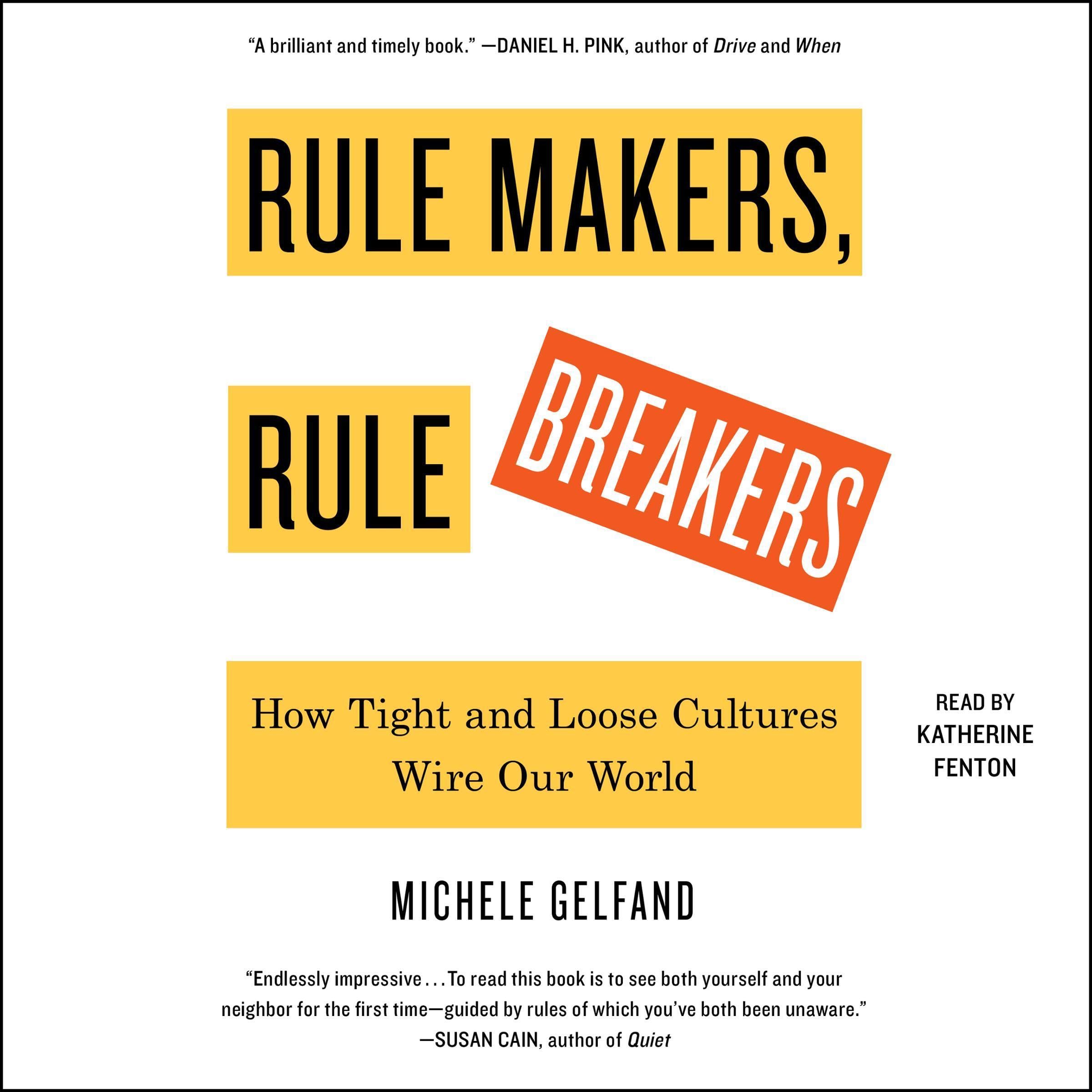 Cover art for Rule Makers, Rule Breakers