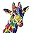 Komking Giraffe Paint by Numbers Kits for Kids & Adult, Kids Paint by Number Kits Canvas Painting by Numbers, Colorful Giraffe 16x20inch Without Frame