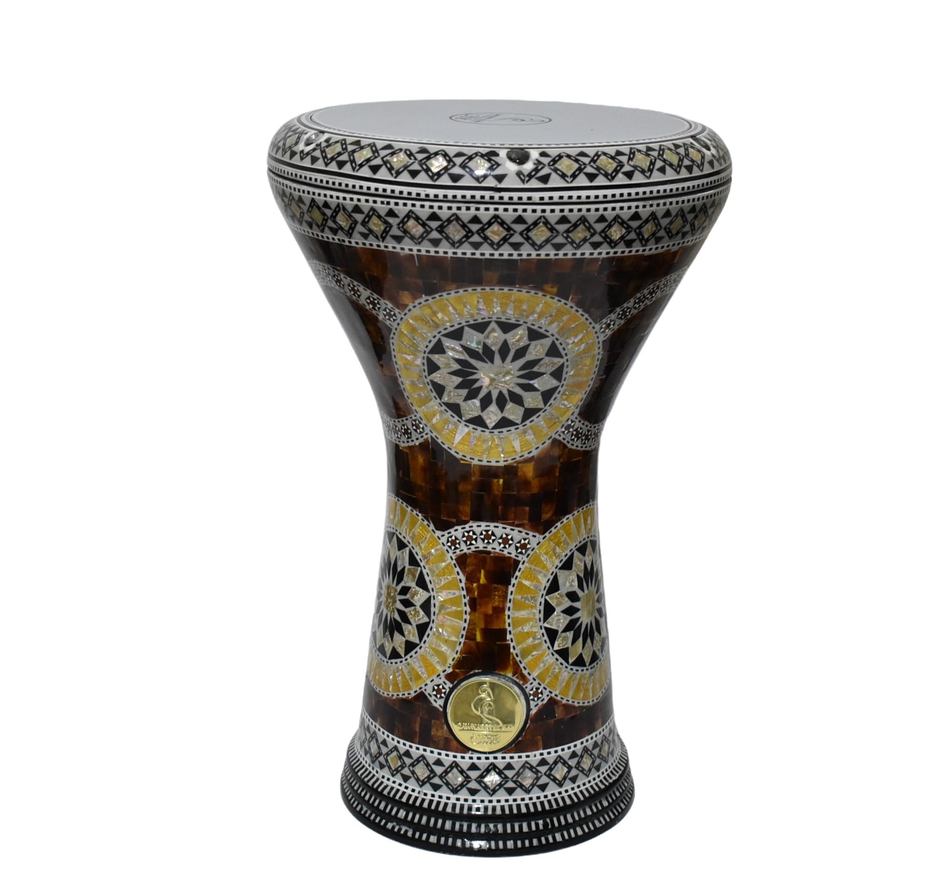 Arabic Darbuka doumbek drum tabla classic 17/17.5 inch inlaid mother of pearl