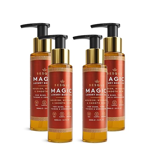 Miniatura 8 de Besque Aceite corporal mágico, 3.38 onzas líquidas, aceite corporal para después de la ducha para mujeres, cuidado de la piel hidratante para todo