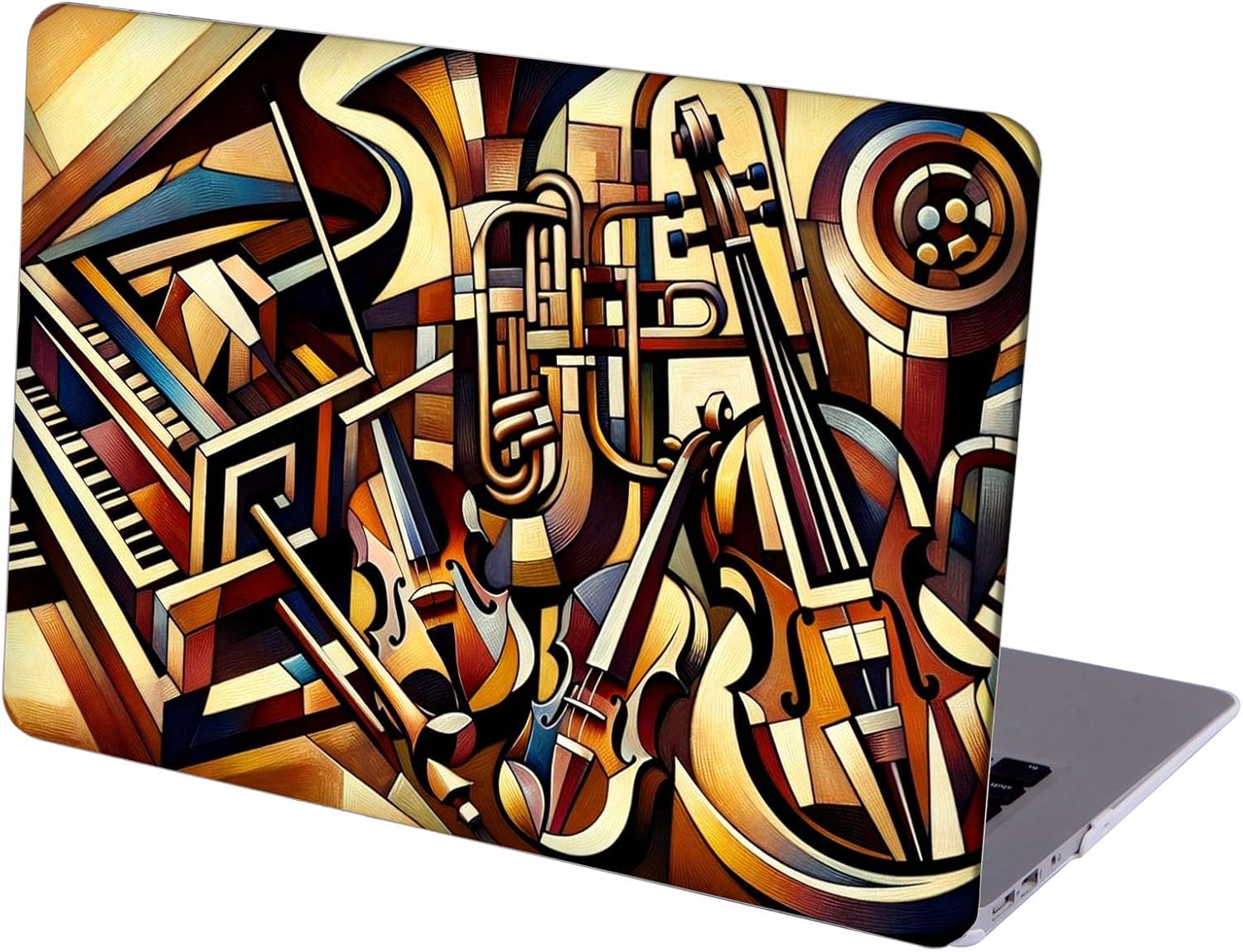 Compatible with MacBook Neo 13-inch, Hard Shell Case with Keyboard Cover and Screen Protector (A3404 A18 Pro chip, 2026 Release) - Music Instrument MC23807