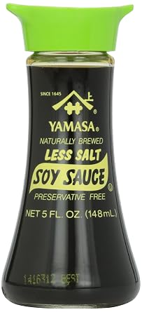 Yamasa Low Salt Soy Sauce, 5 FZ