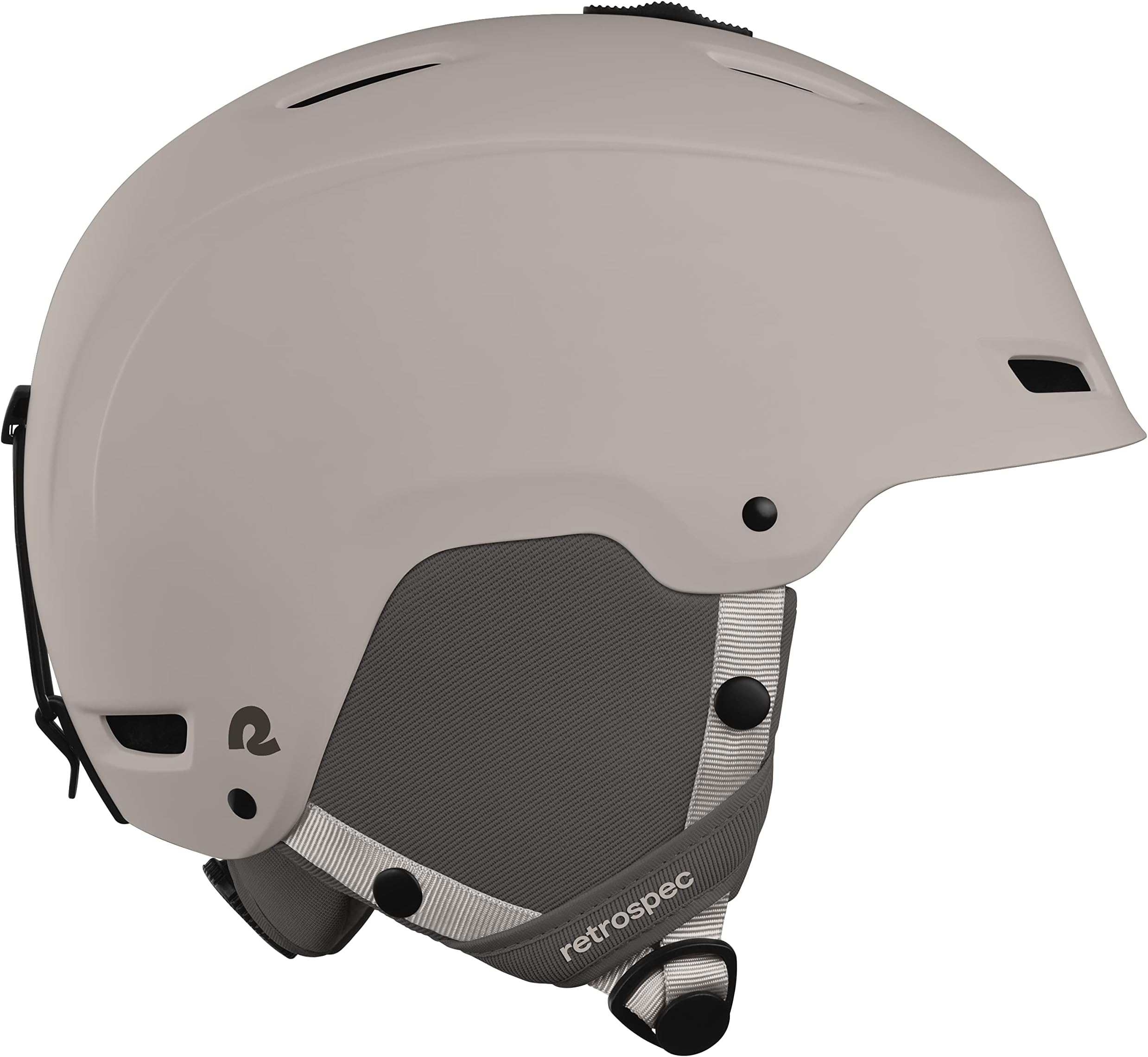 Retrospec Zephyr Ski Helmet - Snowboard Helmet for Adults & Youth with Adjustable Fit, 9 Breathable Vents, Removable Washable Earmuffs - Snow Sports Helmet for Men & Women