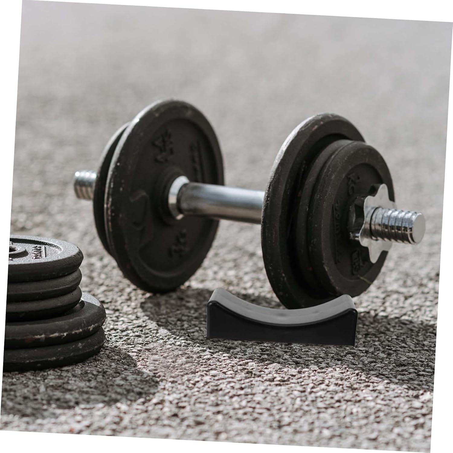 Zerodeko 4Pcs Dumbbell Rack Stands Weight Holders for Home Gym Fitness Equipment Storage Wear-resistant Dumbbell Brackets Protect Floors and Organize