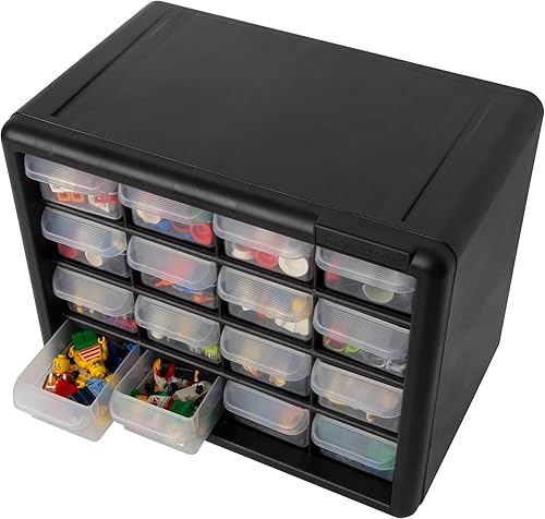 Miniatura 10 de Akro-Mils 1011616piezas de plástico de herramientas de almacenamiento y Gabinete para manualidades cajón 105 pulgadas x 85 pulgadas x 65 pulgadas