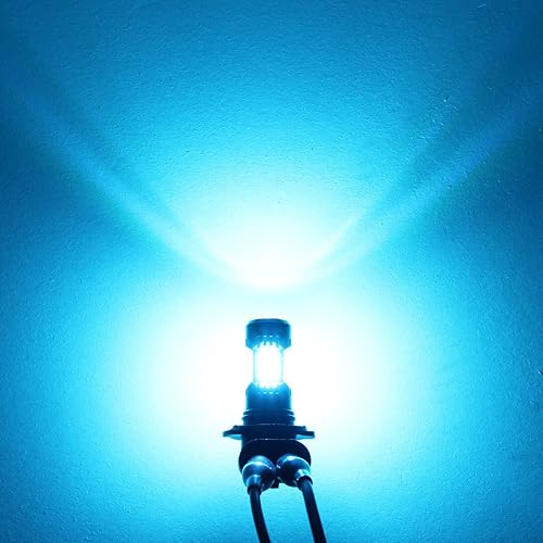 Miniatura 5 de Phinlion Bombillas LED antiniebla H10, 3200 lúmenes color azul hielo, súper brillantes PY20D 9145, focos antiniebla de repuesto para coches,
