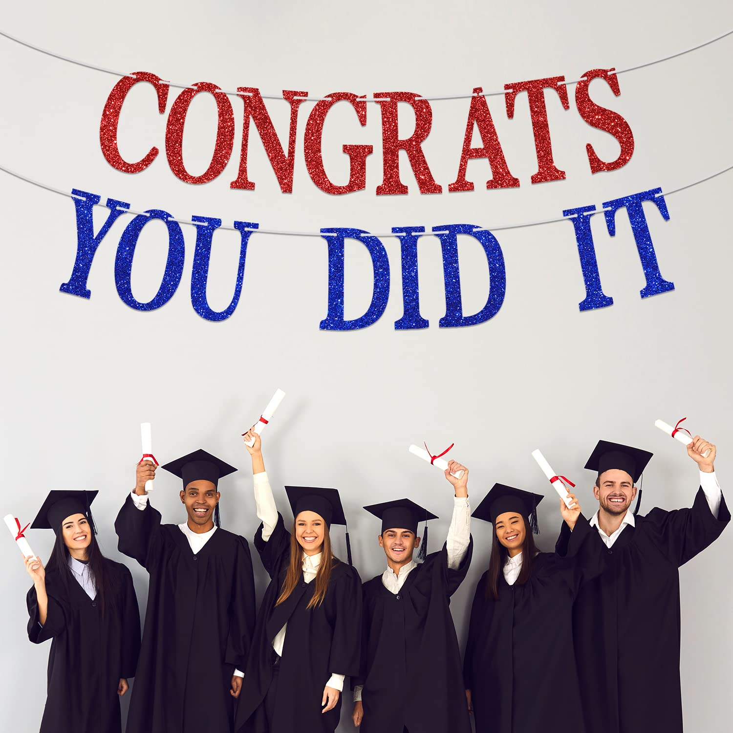 Graduation Party Decorations Holy Sh*t You Did It Graduation Banner ...