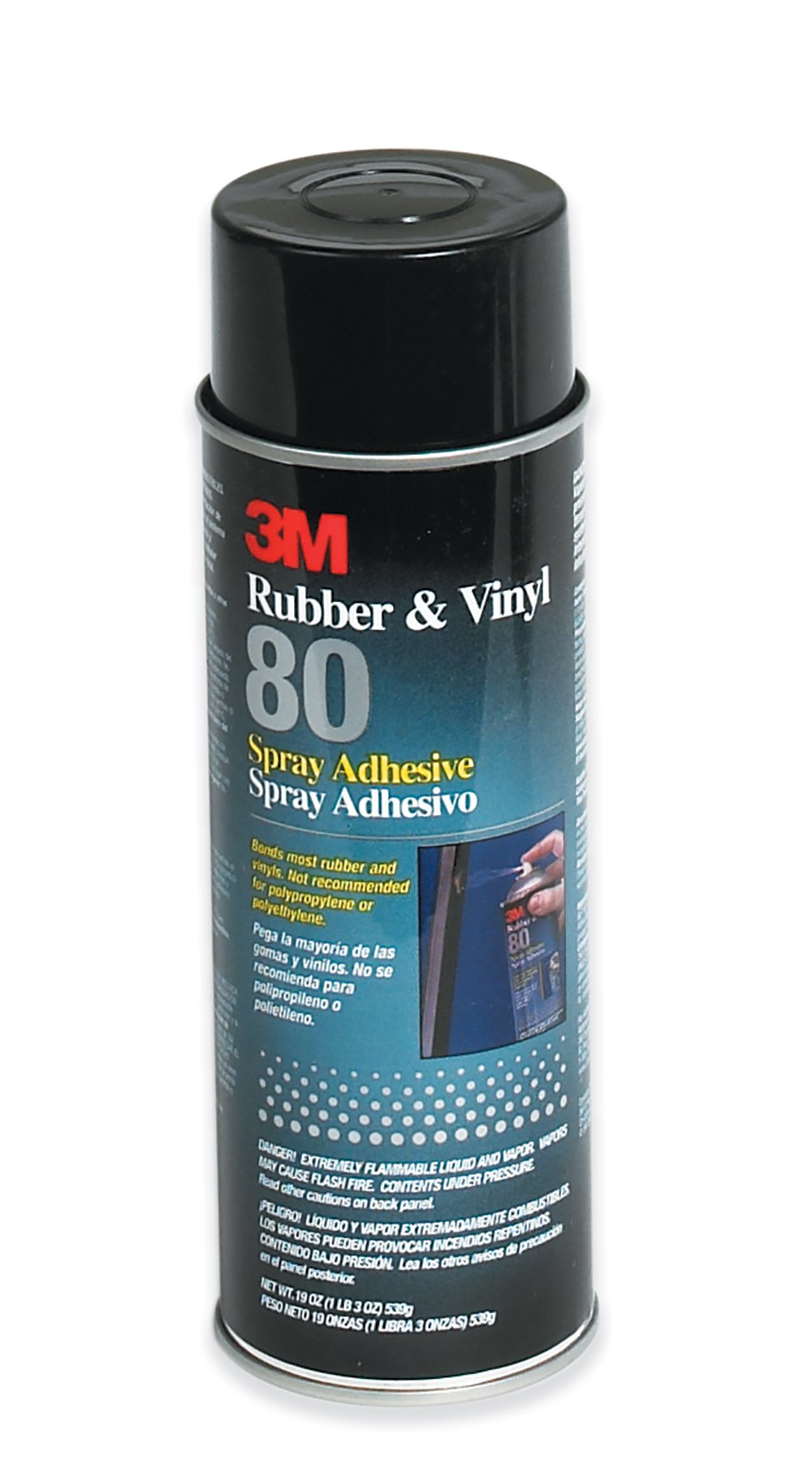 3M80 18 Oz Rubber & Vinyl 80 Spray Adhesive