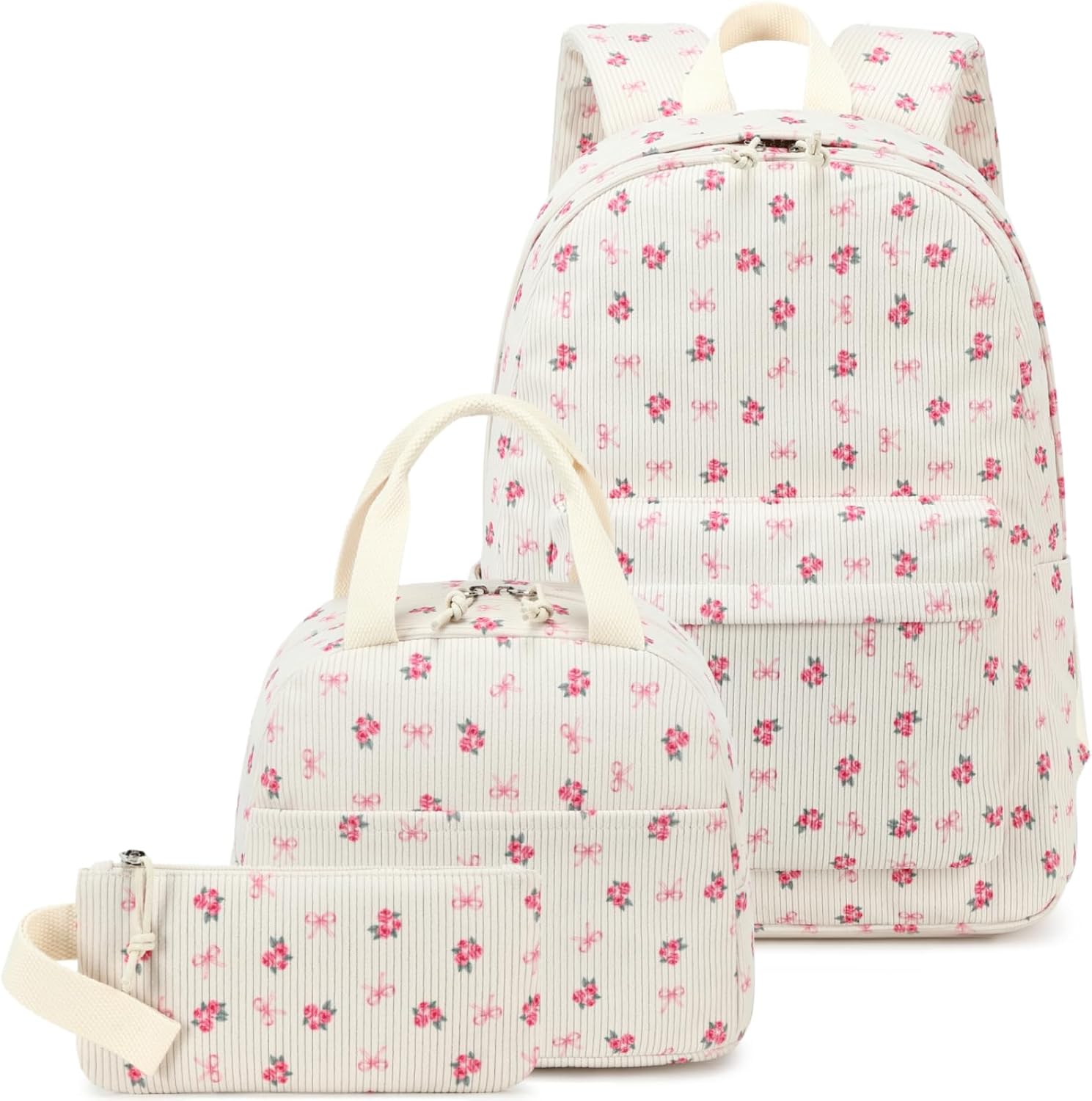 CAMTOP Backpack for girls backpack with lunch box set kids backpack for School Bookbag
