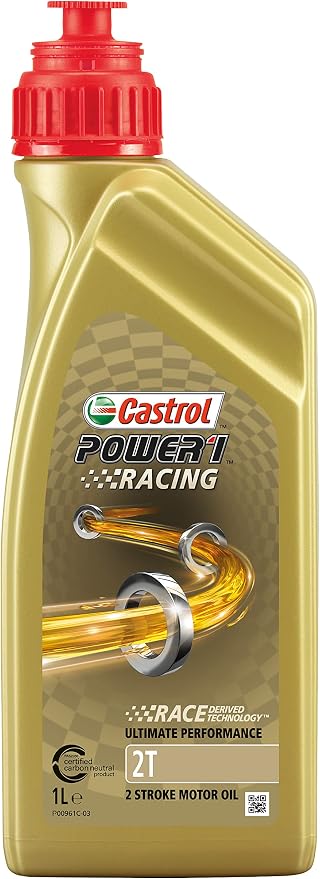 Castrol POWER1 Racing 2T Aceite para Moto 1L Versión Anterior