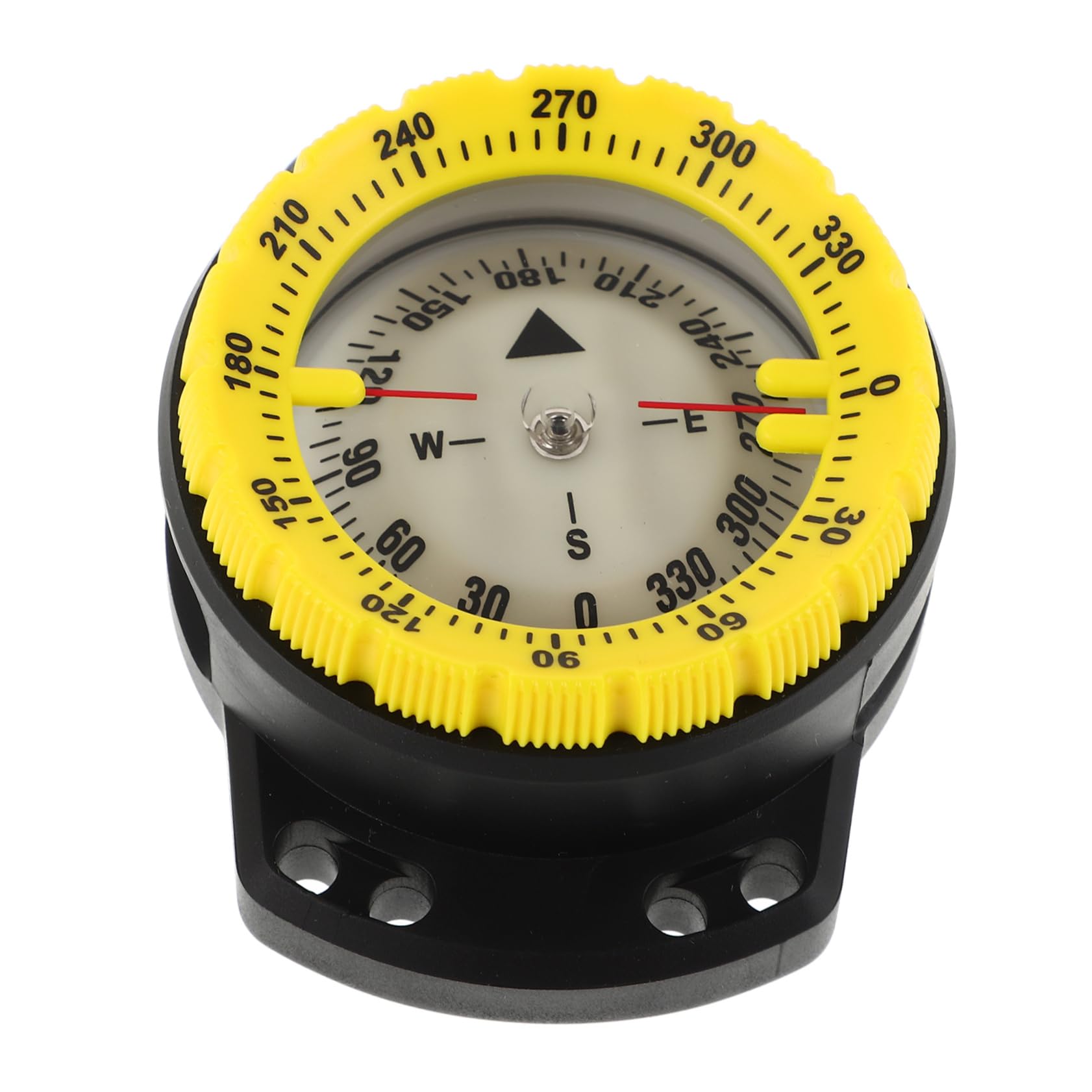 ifundom Reloj con Brújula de Buceo Brújula Luminosa para Camping Kayak y Deportes al Aire Banda Elástica para Mochileros