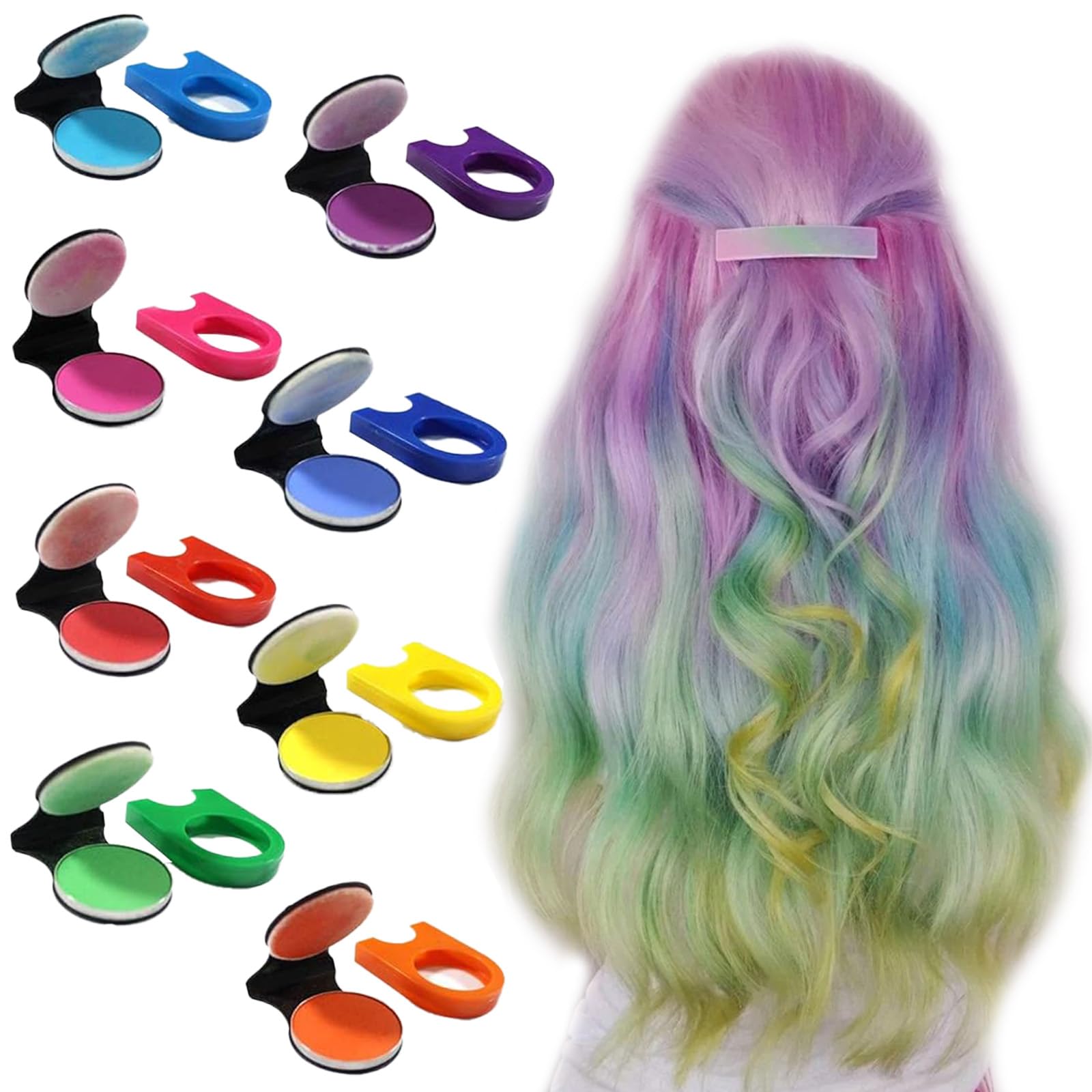 HJZHII Mini forcine per capelli, 50 pezzi, 3,5 cm, piccole forcine per capelli mossi, in metallo, curve, invisibili, per donne e ragazze, acconciature