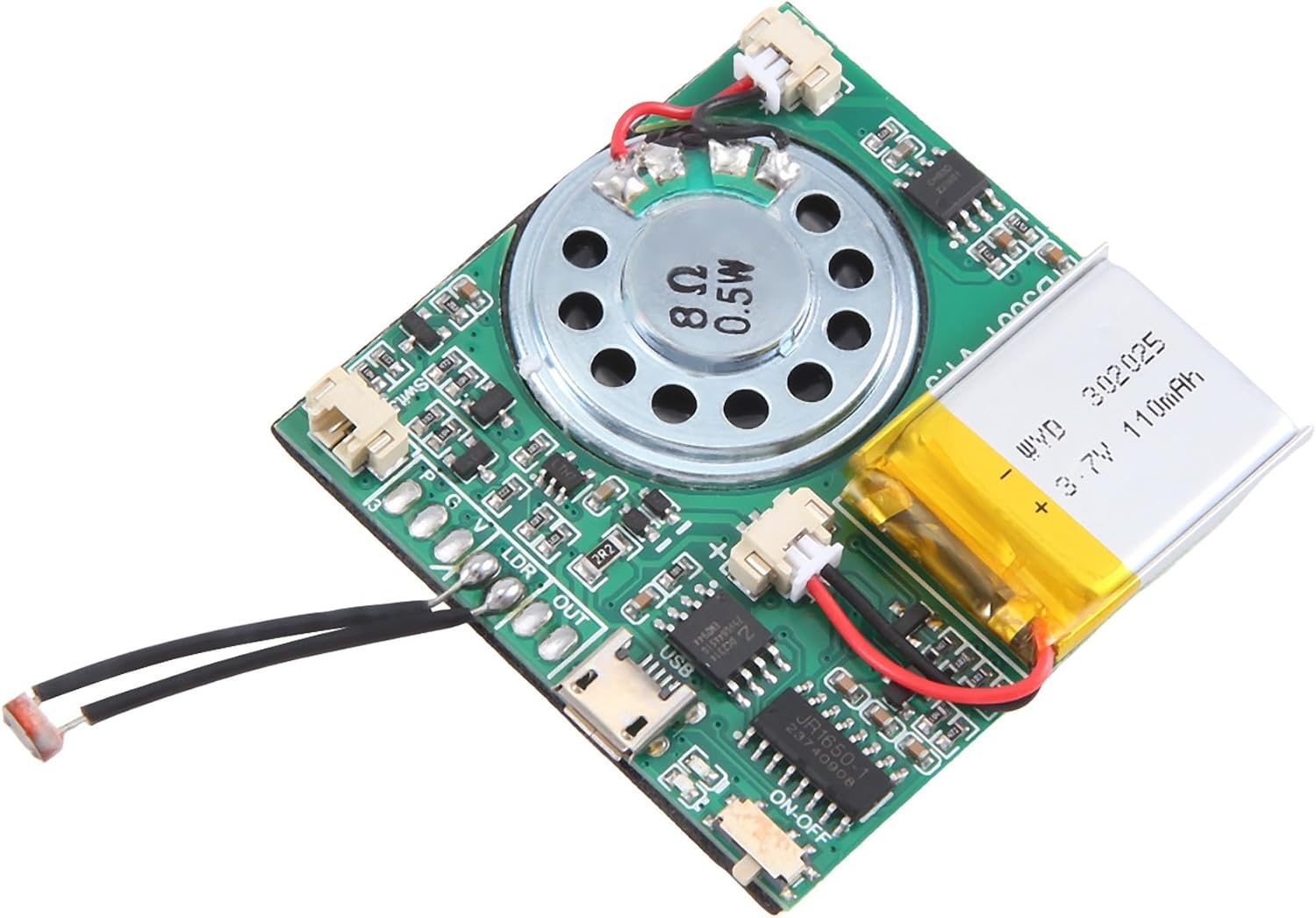 iFutniew USB Recording Music Module DIY MP3 Recordable Sound Module USB ...