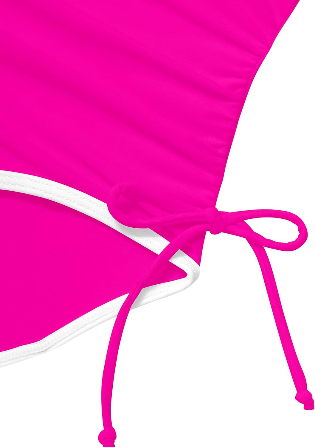 Girls Swimsuit One Piece Bathing Suit Color Block Strap Swimwear Drawstring Swimsuits for Teens 9-16Y with Padded - Image 8