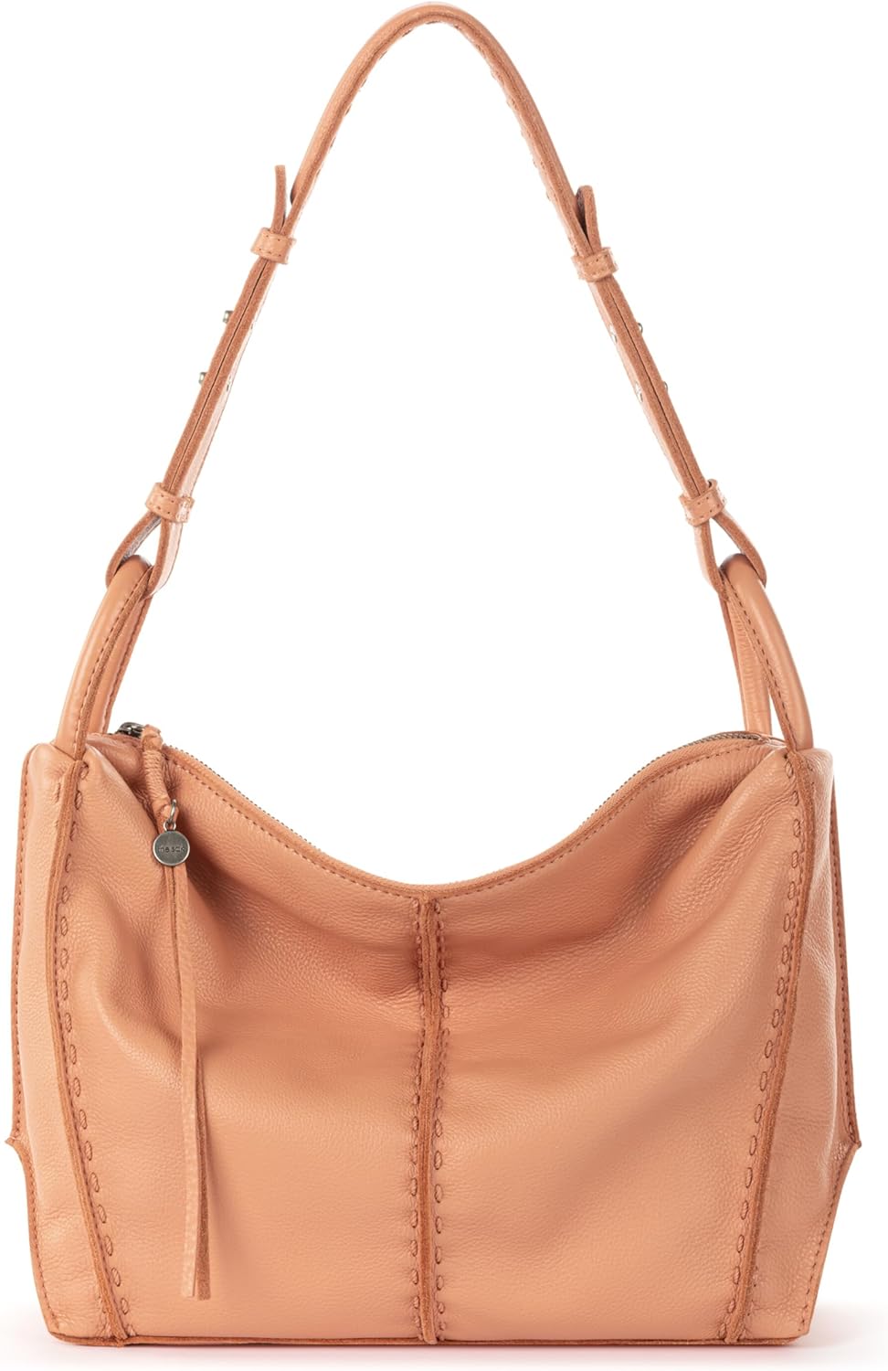 The Sak Los Feliz Hobo Purse - Premium Large Leather Women's Handbag for Everyday & Travel - Durable Purse With Zipper Pocket