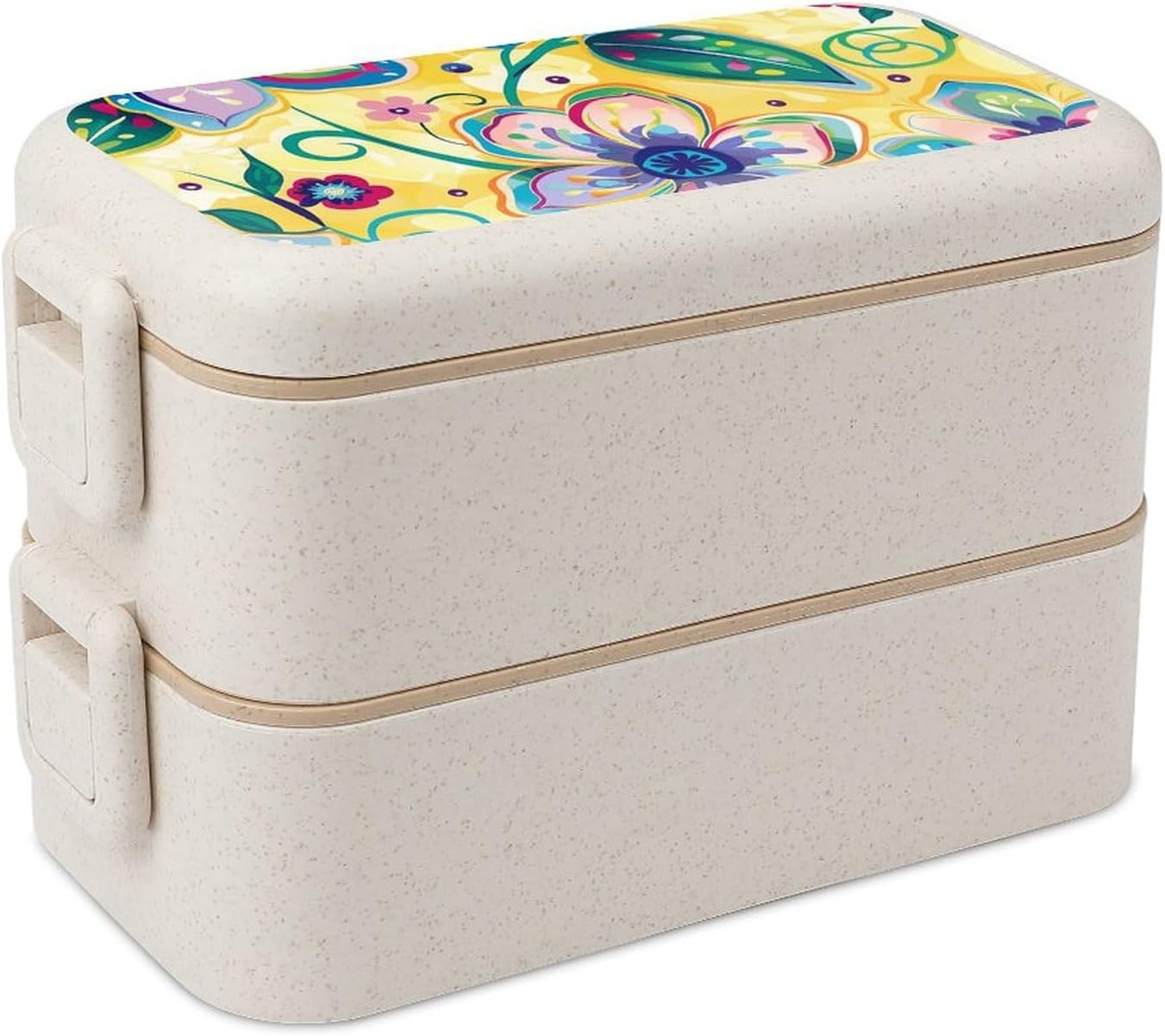 DJUETRUI Bento Box Lunch Box for Adults, Double Insulated Boxes