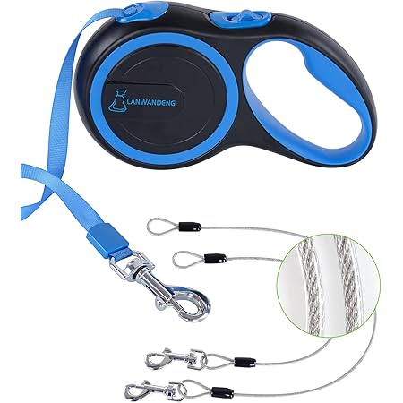 chew proof retractable dog leash