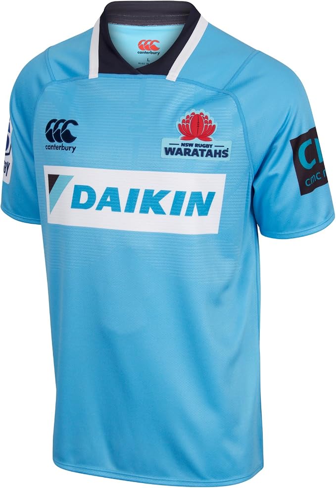 Canterbury Men's NSW Waratahs Pro Jersey Home, Waratah Blue, 3X